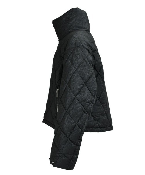 STYLISE（スタイライズ）の「【BREATH】FAUX LEATHER SHINY QUILTING DOWN JACKET / フェードブラック [BR25AW-O0019]（ダウンジャケット/コート・メンズ・ブラック・M/L）」の5枚目の写真