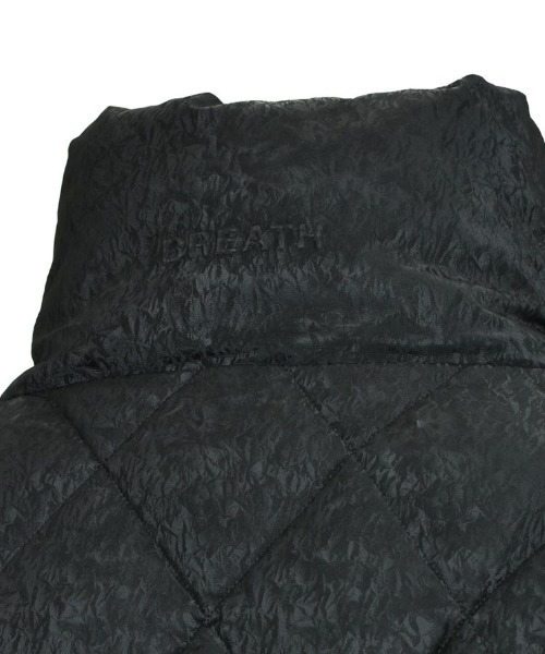 STYLISE（スタイライズ）の「【BREATH】FAUX LEATHER SHINY QUILTING DOWN JACKET / フェードブラック [BR25AW-O0019]（ダウンジャケット/コート・メンズ・ブラック・M/L）」の9枚目の写真