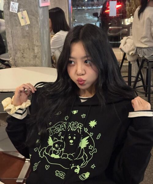 ITZAVIBE（イッザバイブ）の「CAT&DOG IN SWEET HOME HOODIE - LIGHT GRAY（パーカー・レディース・その他・MEDIUM/LARGE）」の7枚目の写真