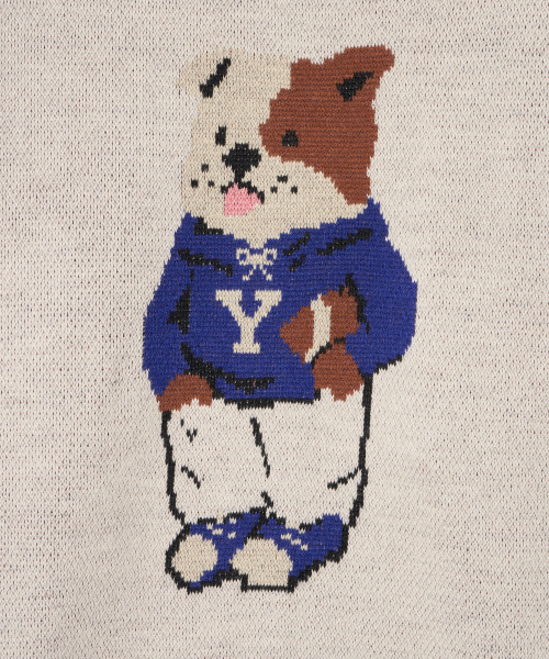 YALE(イェール)の「ライク ダン ラウンド ニット_オートミール(ニット/セーター・レディース・その他・SMALL/MEDIUM/LARGE/X-LARGE)」の5枚目の写真