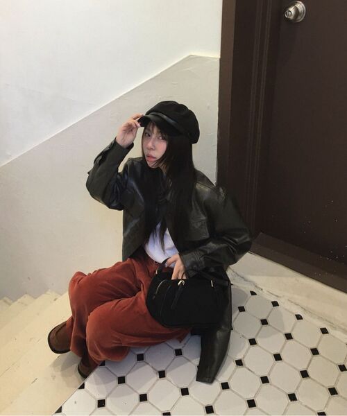 Majournee（マジョネ）の「CORDUROY CARGO PANTS_BRICK（その他パンツ・レディース・その他・SMALL/MEDIUM）」の3枚目の写真