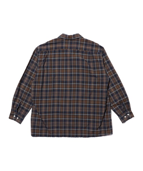 BEAMS PLUS(ビームスプラス)の「Open Collar Madras(シャツ/ブラウス・メンズ・パープル/グリーン/ブラウン・MEDIUM/SMALL/X-LARGE/LARGE)」の10枚目の写真