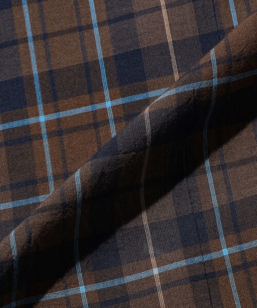 BEAMS PLUS(ビームスプラス)の「Open Collar Madras(シャツ/ブラウス・メンズ・パープル/グリーン/ブラウン・MEDIUM/SMALL/X-LARGE/LARGE)」の11枚目の写真