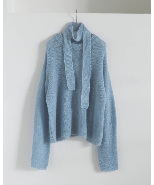 Mohair Ribbontie Knit（ニット/セーター）｜anuke（アンヌーク）の