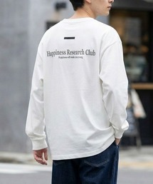 メッセージバックプリントビッグシルエットロンT
