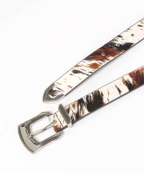 HARE（ハレ）の「トリニティウェスタンガラベルト(HARE)（ベルト・メンズ・ホワイト系その他・FREE）」の9枚目の写真