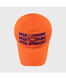 OPEN ATTITUDE（オープンアティチュード）の「スマイルボールキャップ-オレンジ（キャップ）」