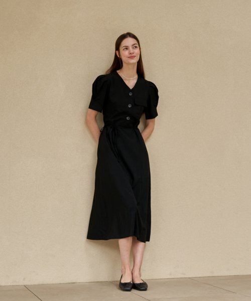 VALLUAT(バリュエット)の「Bell Puff Dress_Beige(ワンピース・レディース・その他・SMALL/MEDIUM)」の2枚目の写真