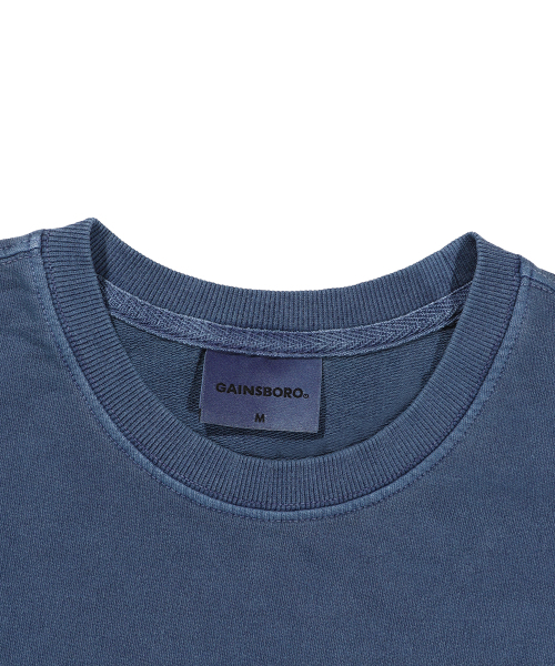GAINSBORO(ゲインズボロ)の「スターロゴピグメント半袖スウェット_ヴィンテージブルー(Tシャツ/カットソー・レディース・その他・LARGE/MEDIUM/SMALL)」の3枚目の写真