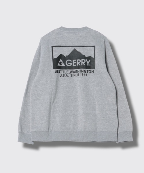 GERRY（ジェリー）の「GERRY ヴィンテージロゴスウェット（スウェット・メンズ・オートミール/ブラック/ブルーグレー/杢グレー・M/L/XL）」の2枚目の写真
