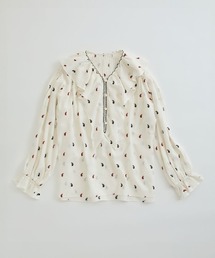 THE SHINZONE | THE SHINZONE/シンゾーン　ペイズリー刺繍ブラウス　PAISLEY EMBROIDERED BLOUSE　26MMSBL04(シャツ/ブラウス)