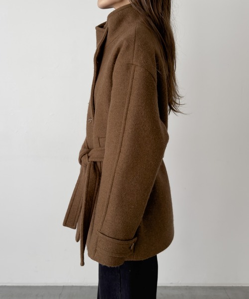 セール】diggity スタンドカラーオーバーコート（その他アウター