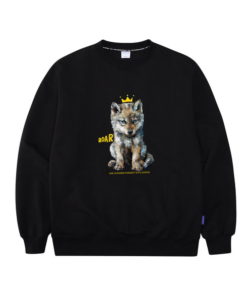 OHPxGOODD Brave Little Boy Overfit Heavy Man to Man