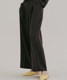 SR SET UP WIDE SLACKS ASH GREY