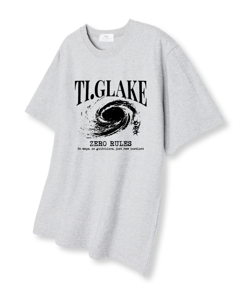 TI.GLAKE(ティーグレイク)の「ゼロルオーバーサイズ半袖Tシャツライトグレー(Tシャツ/カットソー・メンズ・その他・LARGE/X-LARGE/XX-LARGE)」の1枚目の写真