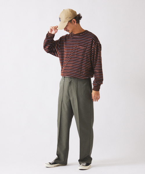 Dickies / ジャーナル 別注 ピンタック ワイドスラックス Dickies / ディッキーズ 別注 ピンタック ワイドスラックス