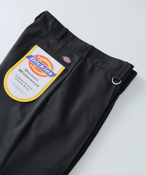 Dickies（ディッキーズ）の「Dickies / ディッキーズ 別注 ピンタック ワイドスラックス（スラックス・メンズ・ブラウン/ブラック/グリーン系その他・MEDIUM/LARGE）」の5枚目の写真