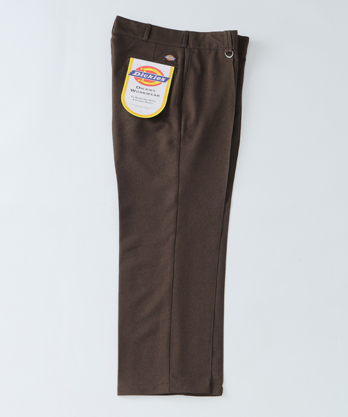 Dickies（ディッキーズ）の「Dickies / ディッキーズ 別注 ピンタック ワイドスラックス（スラックス・メンズ・ブラウン/ブラック/グリーン系その他・MEDIUM/LARGE）」の7枚目の写真