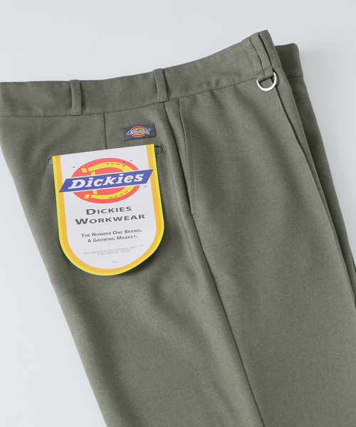 Dickies（ディッキーズ）の「Dickies / ディッキーズ 別注 ピンタック ワイドスラックス（スラックス・メンズ・ブラウン/ブラック/グリーン系その他・MEDIUM/LARGE）」の14枚目の写真
