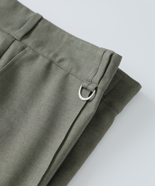 Dickies（ディッキーズ）の「Dickies / ディッキーズ 別注 ピンタック ワイドスラックス（スラックス・メンズ・ブラウン/ブラック/グリーン系その他・MEDIUM/LARGE）」の15枚目の写真