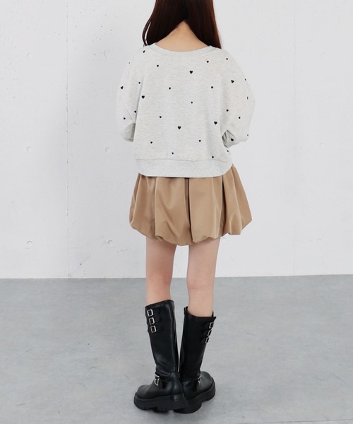 archives（アルシーヴ）の「ランダムハート刺繍スウェット（スウェット・レディース・グレー/ブラック/オートミール・MEDIUM）」の10枚目の写真