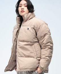 U.S. POLO ASSN. (ユーエスポロアッスン) ワンポイント フルジップ 中綿ジャケット