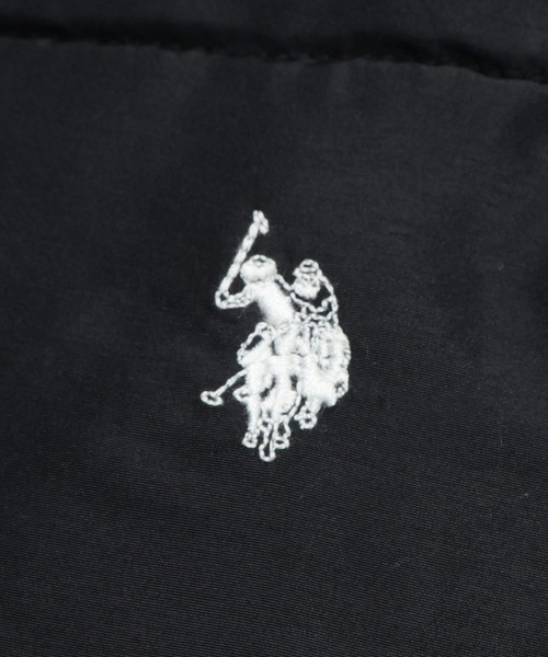 U.S. POLO ASSN.(ユーエスポロアッスン)の「U.S. POLO ASSN. (ユーエスポロアッスン) ワンポイント フルジップ 中綿ジャケット(ダウンジャケット/コート・メンズ・ブラック/アイボリー/ベージュ・M/L/LL)」の12枚目の写真