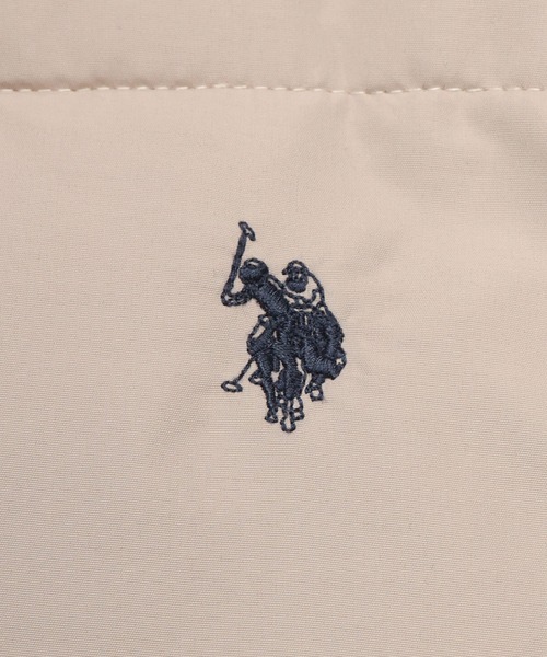 U.S. POLO ASSN.(ユーエスポロアッスン)の「U.S. POLO ASSN. (ユーエスポロアッスン) ワンポイント フルジップ 中綿ジャケット(ダウンジャケット/コート・メンズ・ブラック/アイボリー/ベージュ・M/L/LL)」の13枚目の写真