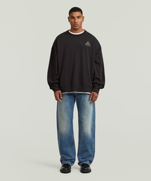 Deeggie Relaxed Straight Jeans/ヴィンテージライクワイドルーズストレートジーンズ
