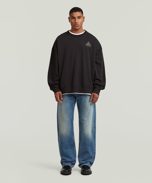 G-STAR(ジースター)の「Deeggie Relaxed Straight Jeans/ヴィンテージライクワイドルーズストレートジーンズ(デニムパンツ・メンズ・インディゴブルー・33/30/32/30/30/30/29/30/34/30/31/30/28/30)」の1枚目の写真