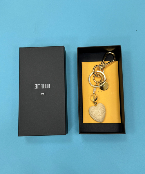 ITTI(イッチ)の「【ITTI for LULU】HEART KEY CHARM(その他小物・レディース・ピンク/ホワイト/ブラック・FREE)」の2枚目の写真