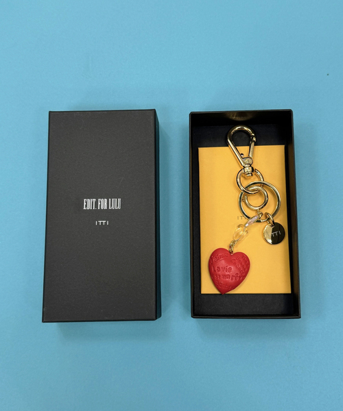 ITTI(イッチ)の「【ITTI for LULU】HEART KEY CHARM(その他小物・レディース・ピンク/ホワイト/ブラック・FREE)」の3枚目の写真