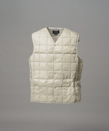 MAISON SPECIAL（メゾンスペシャル）の「《UNISEX》【TAION/タイオン】Vネックボタン インナーダウンベスト【MAISON SPECIAL/メゾンスペシャル】（ダウンベスト）」