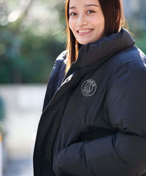 PARIS SAINT-GERMAIN(パリサンジェルマン)の「【Paris Saint-Germain / パリ・サン=ジェルマン】JP Monster Blouson(ダウンジャケット/コート・メンズ・ブラック/ベージュ・LARGE/MEDIUM)」の8枚目の写真