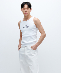LOTUS U-NECK SLEEVE-WHITE