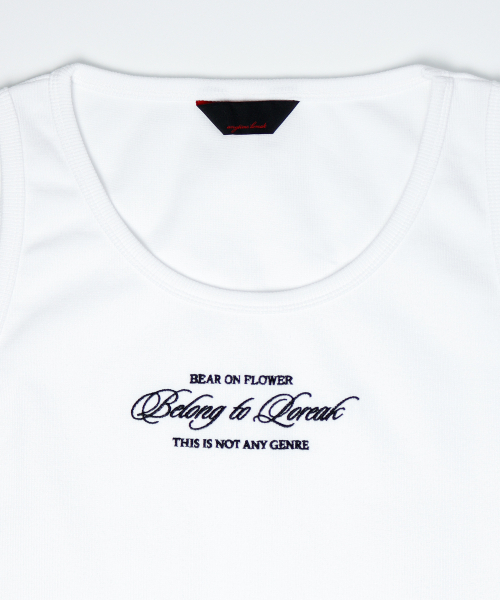 ANYTIME LOREAK（エニタイムロレーク）の「LOTUS U-NECK SLEEVE-WHITE（Tシャツ/カットソー・レディース・その他・LARGE）」の2枚目の写真