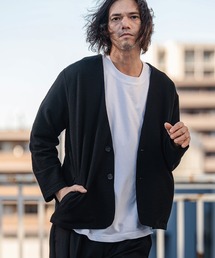 サッカー生地」に該当するノーカラージャケットファッション通販