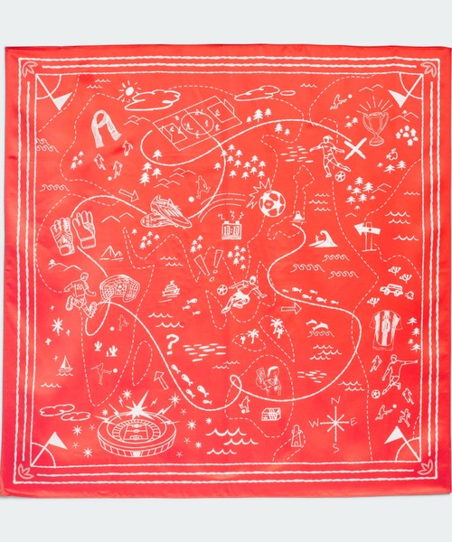 adidas(アディダス)の「ピン&スカーフ / アディダスオリジナルス adidas Originals(スポーツグッズ・メンズ・ブラック/レッド/ブルー・FREE)」の3枚目の写真