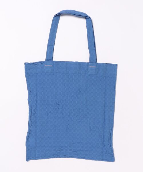 bulle de savon（ビュルデサボン）の「ロゴ トートバック（トートバッグ・レディース・ライム/ピンク/ブルー・FREE）」の9枚目の写真