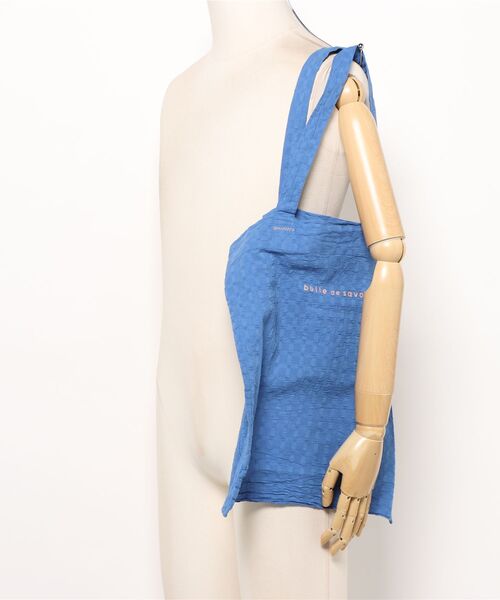 bulle de savon（ビュルデサボン）の「ロゴ トートバック（トートバッグ・レディース・ライム/ピンク/ブルー・FREE）」の19枚目の写真