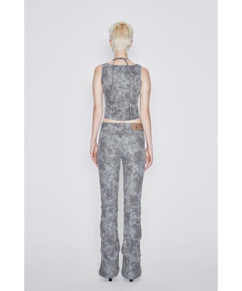 AFTERHOURS(アフターアワーズ)の「JACQUARD VEST (KHAKI-GREY)(Tシャツ/カットソー・レディース・その他・FREE)」の2枚目の写真