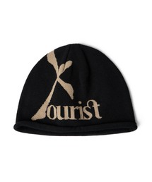 ETCE（イーティーシーイー）の「TOURIST ROLLING BEANIE (BLACK)（ニットキャップ/ビーニー）」