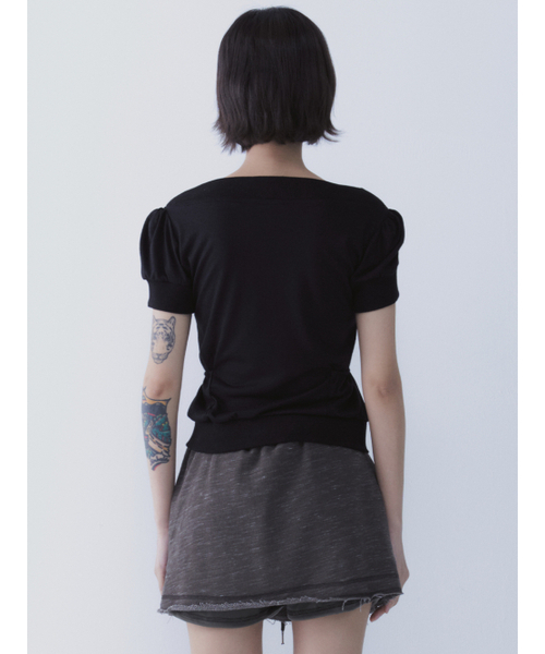 SETSETSET(セットセットセット)の「ORBIT ZIP TOP BLACK(カーディガン/ボレロ・レディース・その他・ONE SIZE)」の6枚目の写真