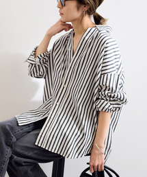 FRAMeWORK | ≪WEB限定 / 追加≫コットンストライプレギュラーカラーシャツ(シャツ/ブラウス)