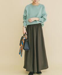 ITEMS URBANRESEARCH | スウェットライクニットスカートセット(ワンピース)