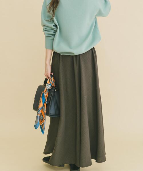 ITEMS URBANRESEARCH（アイテムズ アーバンリサーチ）の「スウェットライクニットスカートセット（ワンピース・レディース・グレー/ミント/ホワイト系その他・FREE）」の20枚目の写真