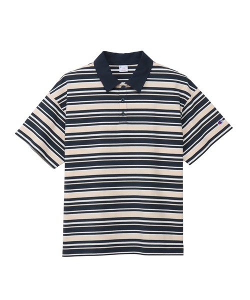Champion（チャンピオン）の「【Champion/チャンピオン】メンズ メンズカジュアル ショートスリーブポロシャツ（ポロシャツ・メンズ・ライトブラウン/ベージュ系その他3/ネイビー・LARGE/X-LARGE/MEDIUM）」の3枚目の写真