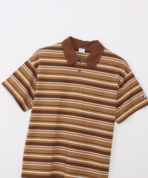 Champion（チャンピオン）の「【Champion/チャンピオン】メンズ メンズカジュアル ショートスリーブポロシャツ（ポロシャツ・メンズ・ライトブラウン/ベージュ系その他3/ネイビー・LARGE/X-LARGE/MEDIUM）」の16枚目の写真