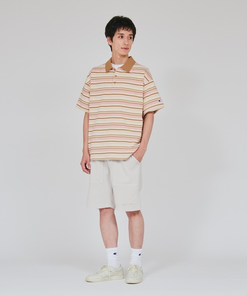 Champion（チャンピオン）の「【Champion/チャンピオン】メンズ メンズカジュアル ショートスリーブポロシャツ（ポロシャツ・メンズ・ライトブラウン/ベージュ系その他3/ネイビー・LARGE/X-LARGE/MEDIUM）」の8枚目の写真