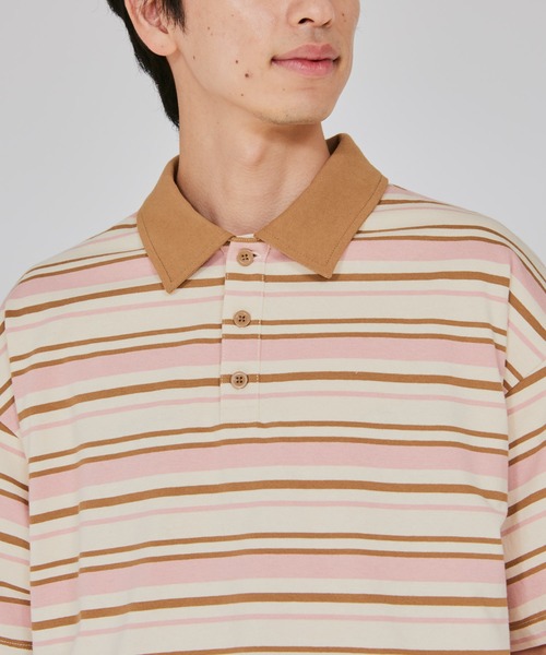 Champion（チャンピオン）の「【Champion/チャンピオン】メンズ メンズカジュアル ショートスリーブポロシャツ（ポロシャツ・メンズ・ライトブラウン/ベージュ系その他3/ネイビー・LARGE/X-LARGE/MEDIUM）」の4枚目の写真